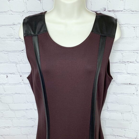 SHAPEWEAR BUILT IN RUBY RIBBON 'LIL BROWN DRESS NWT SZ XL - Picture 4 of 7